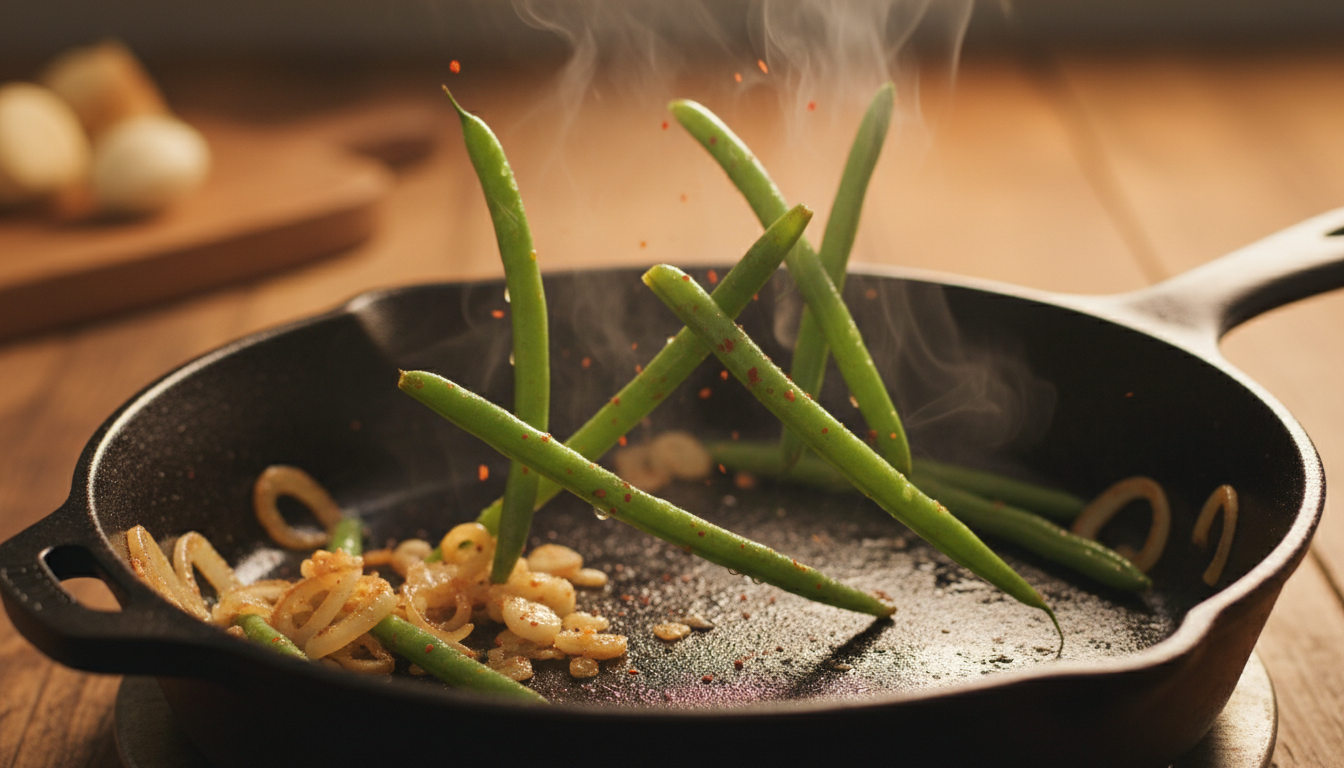 découvrez une méthode secrète pour préparer des haricots verts encore plus savoureux que ceux cuits à l'eau, et transformez vos repas avec une saveur incroyable.