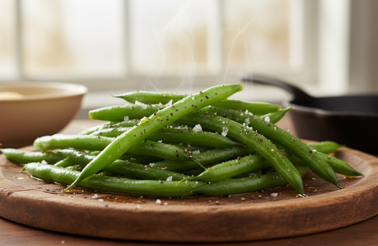 apprenez une méthode secrète pour cuisiner des haricots verts délicieux et bien plus savoureux qu'avec la cuisson traditionnelle à l'eau. transformez vos légumes en un régal gustatif !