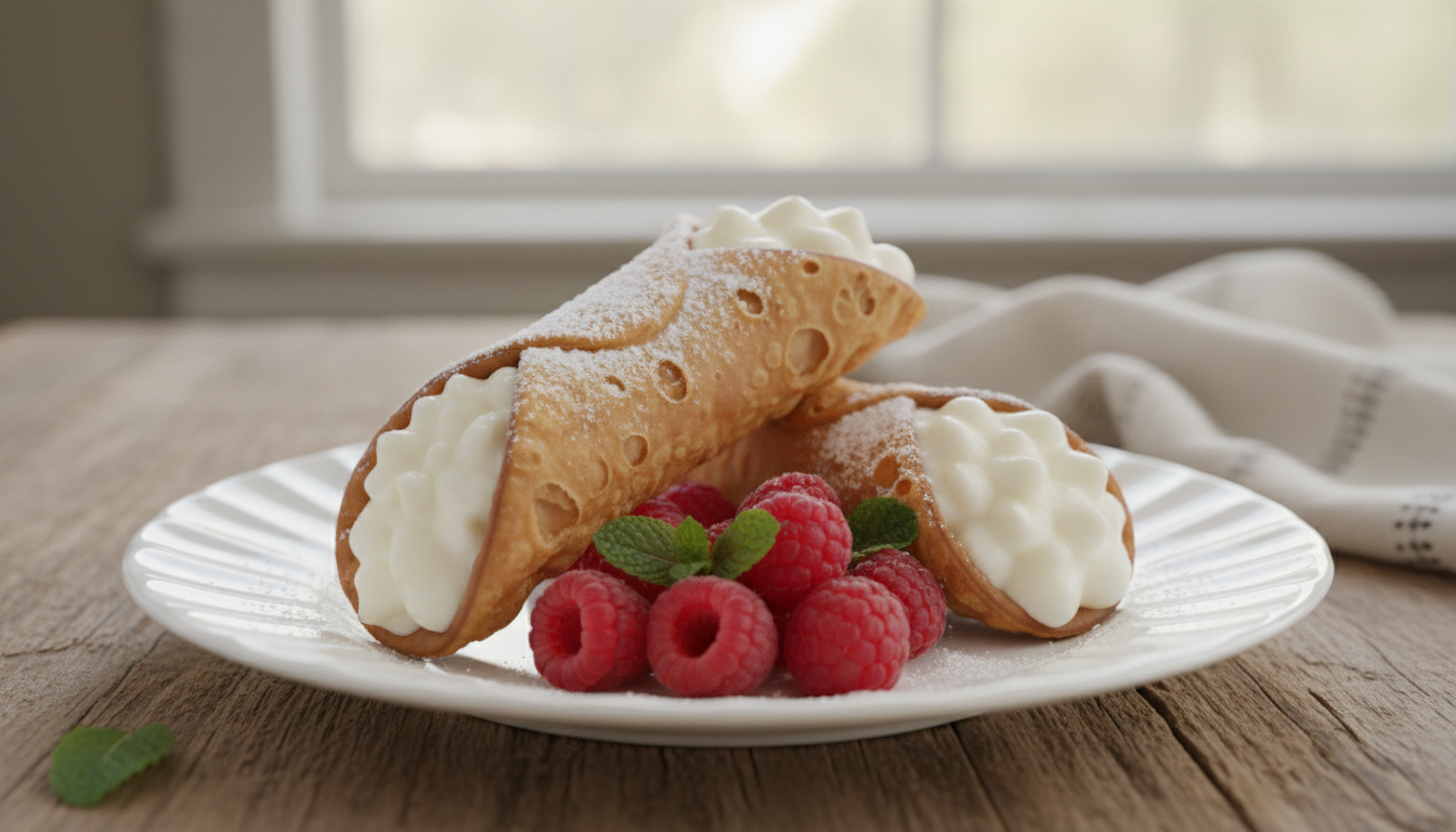 savourez le cannoli feuilleté à la vanille, une recette simple et délicieuse qui séduira tous les amateurs de douceurs.