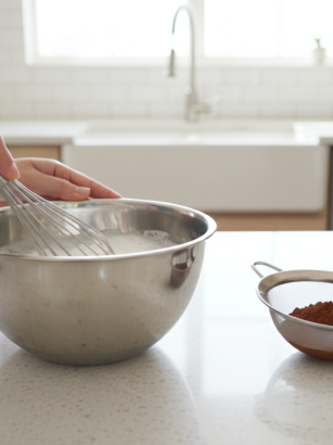 découvrez la recette rapide et facile de cette mousse au chocolat au cacao prête en seulement 10 minutes, un dessert gourmand qui plaira à tous les amateurs de chocolats.