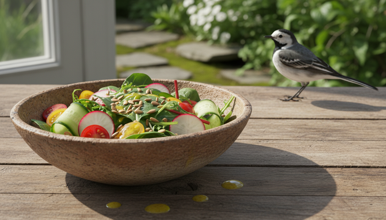 protégez votre potager naturellement en laissant l’oiseau sauvage chasser pucerons et chenilles, pour un jardin sain et sans pesticides.