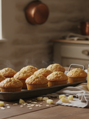 découvrez comment préparer des muffins moelleux à l'avoine et à la pomme en remplaçant le beurre par un ingrédient secret du placard, pour des gâteaux légers et savoureux.
