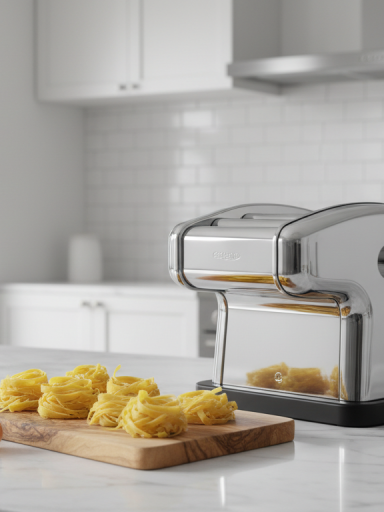 découvrez la machine italienne révolutionnaire à moins de 100 € qui vous permet de dire adieu aux pâtes industrielles et de préparer des pâtes fraîches maison facilement dans votre cuisine.