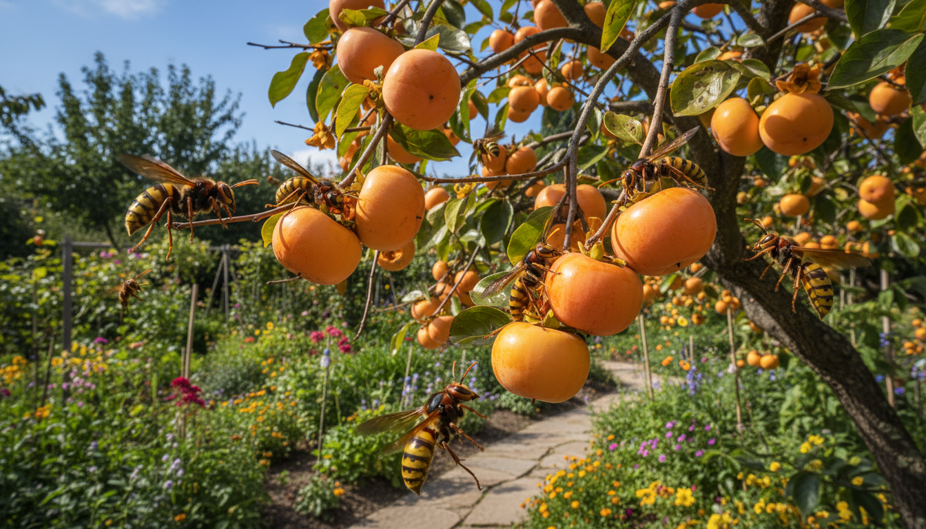 découvrez quel arbre fruitier attire irrésistiblement le frelon asiatique dans votre jardin et apprenez à protéger votre espace extérieur naturellement.