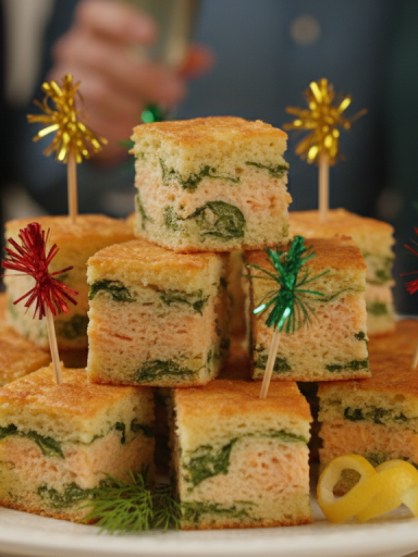 découvrez notre recette originale de gâteau salé saumon-épinards, une revisite surprenante du croque-monsieur alliant saveurs et gourmandise.
