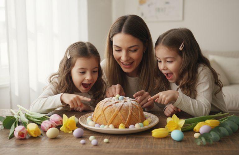découvrez notre nouvelle tradition gourmande du printemps avec ce délicieux dessert de pâques que j'ai préparé avec mes filles. une recette simple et savoureuse à partager en famille.