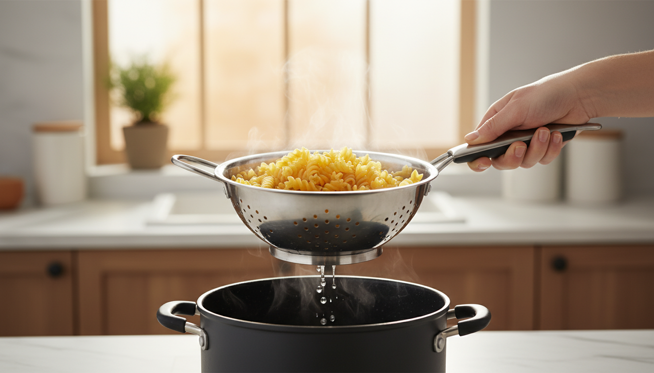 découvrez comment une simple passoire peut transformer votre manière de cuisiner et changer votre quotidien en cuisine, au-delà de l'égouttage des pâtes.