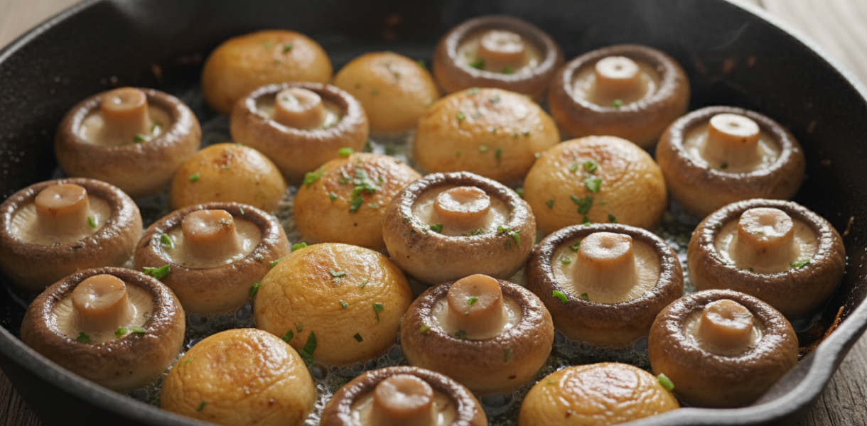 découvrez l'astuce exclusive du chef etchebest pour maîtriser la cuisson des champignons et sublimer leur jus grâce à une caramélisation parfaite et savoureuse.