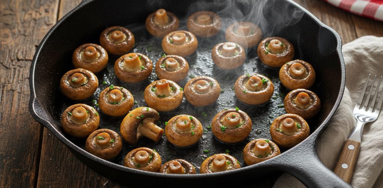 découvrez la technique secrète du chef etchebest pour réussir une cuisson parfaite des champignons, caramélisés et juteux à souhait, qui ravira vos papilles.