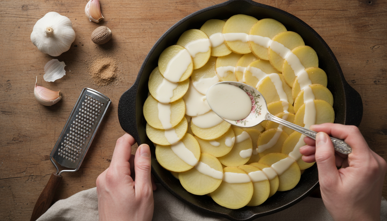 Le secret du gratin dauphinois fondant : maîtriser la technique sans abuser de la crème