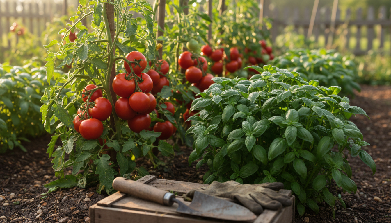 découvrez la plante idéale recommandée par les anciens pour sublimer et améliorer la saveur de vos tomates au potager. astuces naturelles et conseils pour un potager réussi.