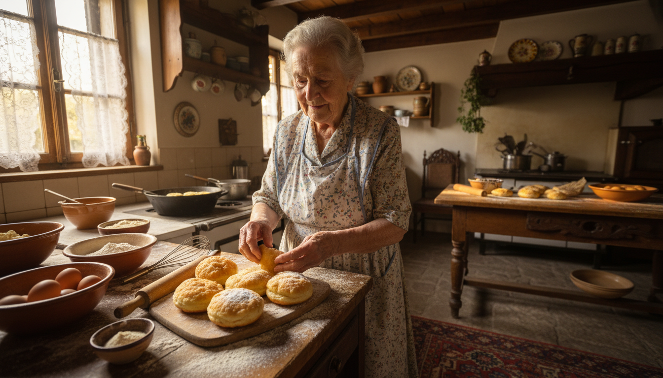 découvrez les secrets d'une grand-mère alsacienne pour préparer des beignets de carnaval dorés, moelleux et croustillants, une recette traditionnelle pleine de saveurs.