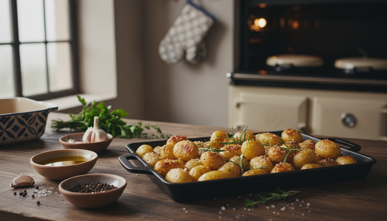découvrez comment maîtriser l'art de la pomme de terre grenaille rôtie au four avec nos astuces simples et une recette savoureuse pour un plat croustillant et fondant à la fois.