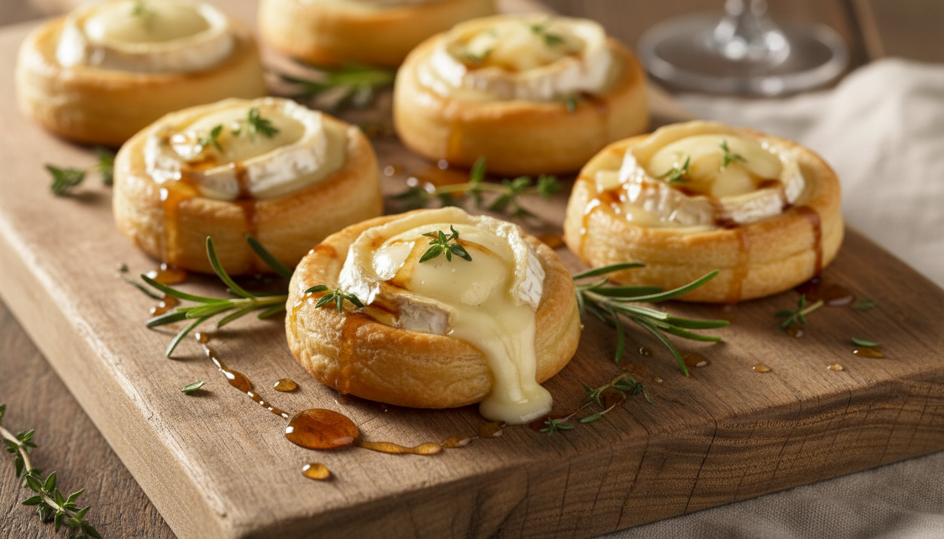 Mini-tartes gourmandes au Crottin de Chavignol : une explosion de saveurs à chaque bouchée