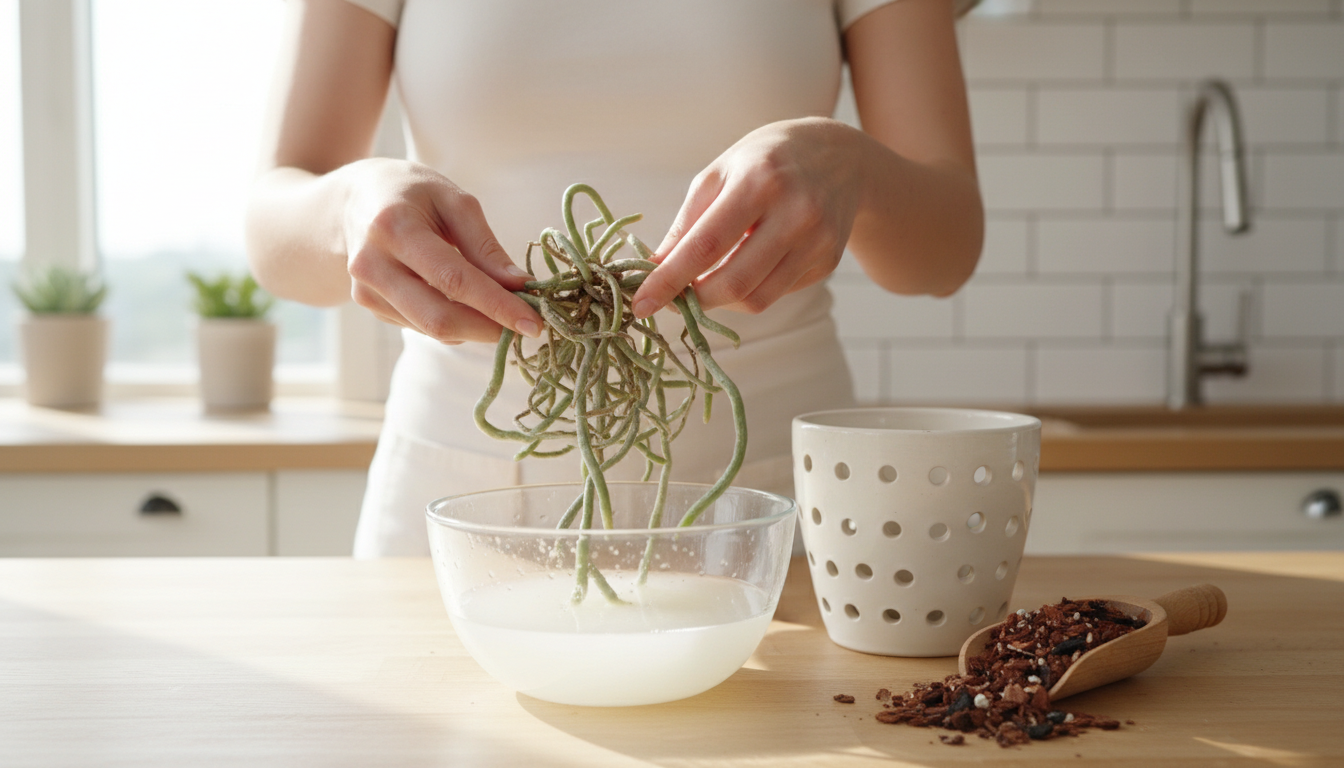 découvrez comment faire fleurir votre orchidée en un instant grâce à une astuce naturelle simple avec une pomme de terre. transformez votre intérieur en un jardin coloré facilement !