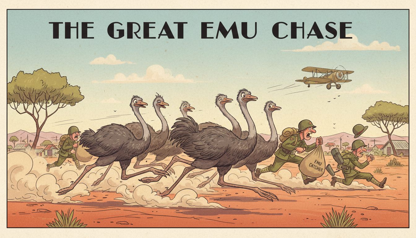 découvrez l'incroyable histoire de la guerre entre l'australie et les émeus, un conflit surprenant où les émeus sortirent victorieux face à l'armée australienne.