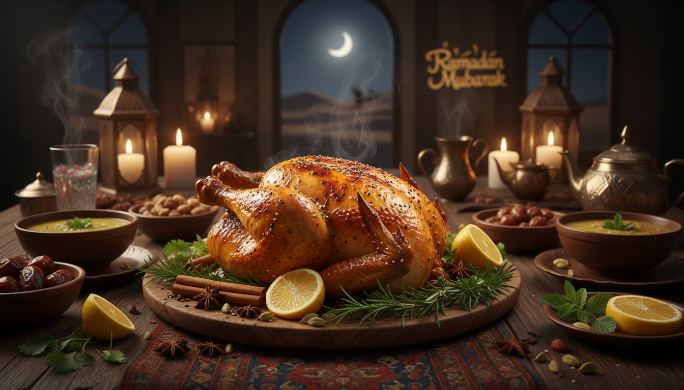 découvrez 5 recettes savoureuses de poulet pour le ramadan 2026, parfaites pour régaler vos invités chaque soir avec des plats délicieux et faciles à préparer.