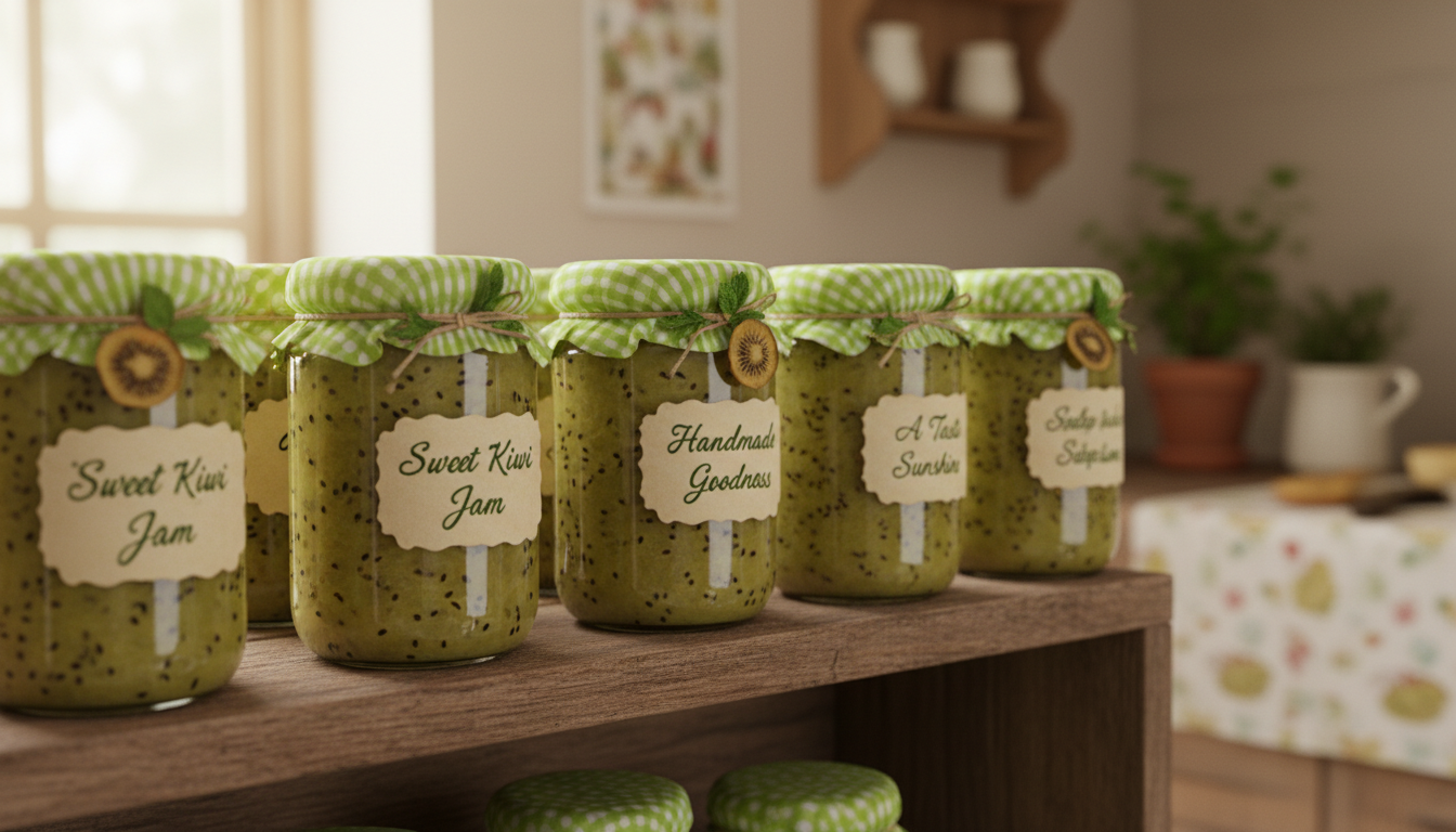 découvrez comment préparer une délicieuse confiture maison de kiwis, savoureuse et économique. saisissez l'instant parfait pour savourer ce fruit frais en toute simplicité.