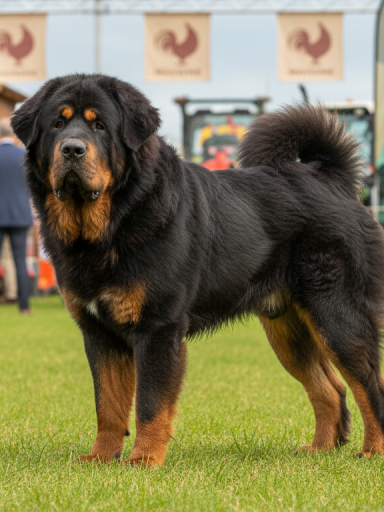 découvrez le dogue du tibet mayennais, champion de france, qui se prépare à conquérir le concours général agricole lors du salon de l’agriculture.