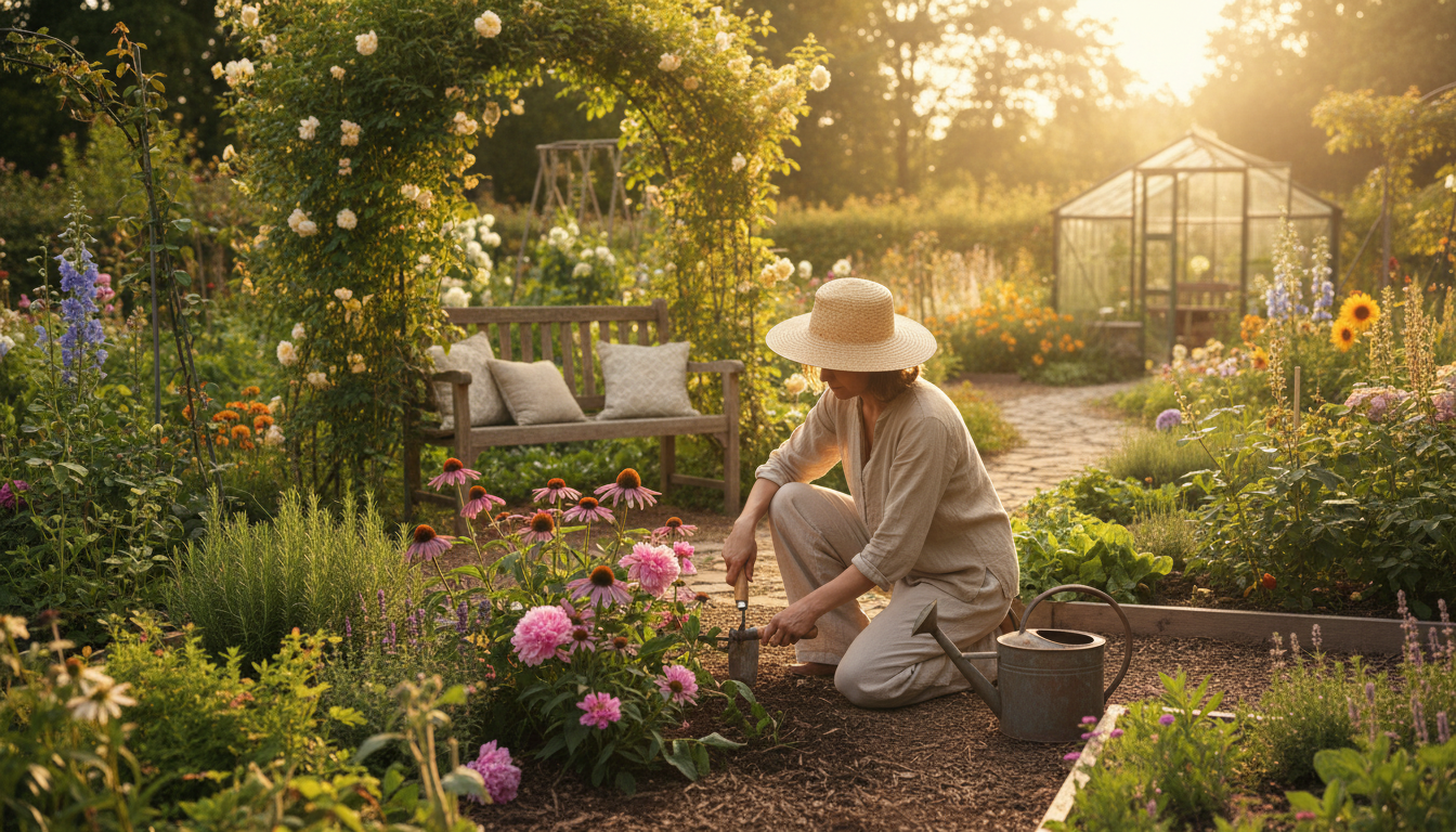 Slow Gardening : cultivez la sérénité pour un jardin florissant, conseils et astuces pour un rythme apaisé