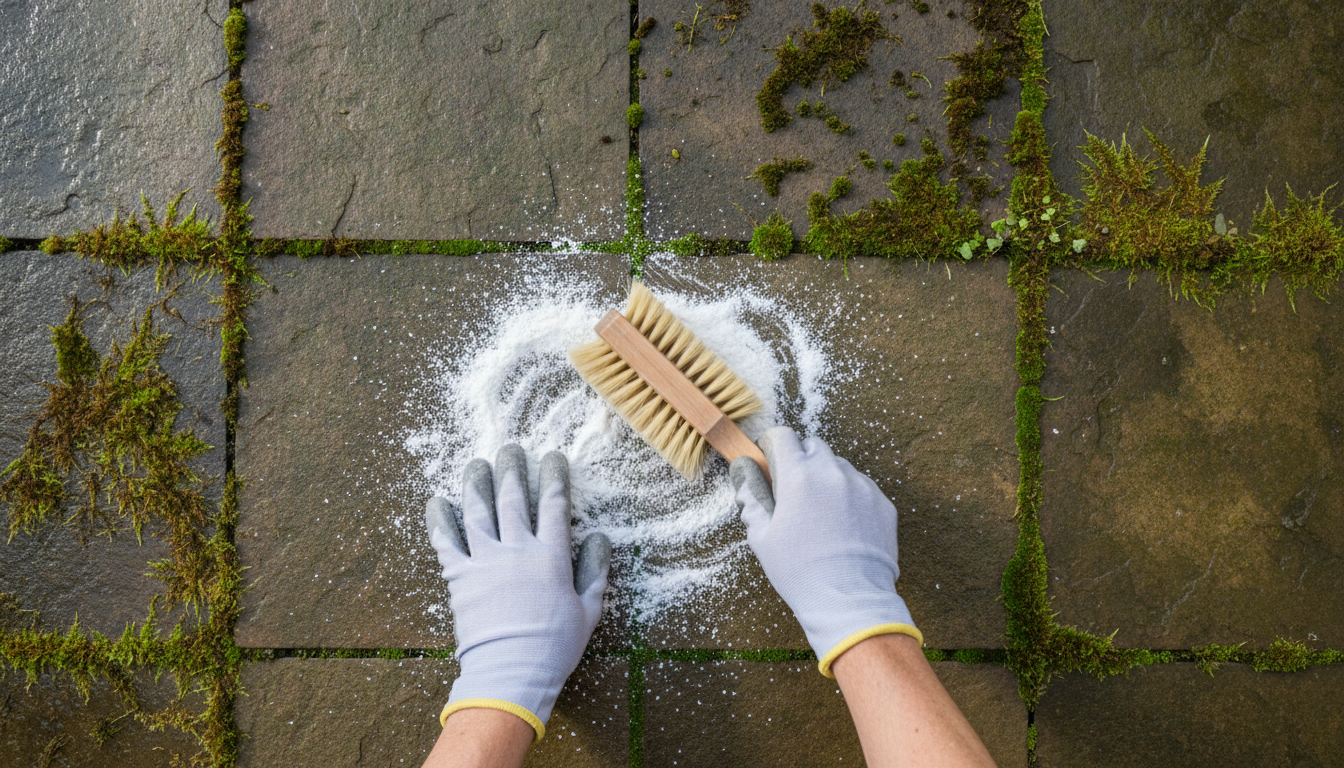 découvrez 4 astuces naturelles et efficaces pour éliminer la mousse sur votre terrasse glissante et vos dalles verdies, sans utiliser de javel. protégez votre extérieur en toute sécurité grâce à nos conseils culinaires simples et écologiques.