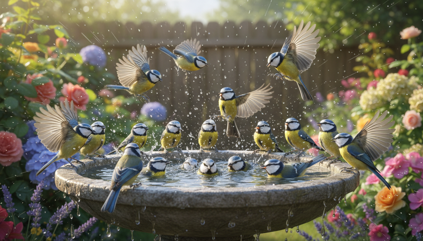 découvrez comment un simple centime de 5 centimes dans le jardin attire instantanément une nuée de mésanges émerveillées, offrant un spectacle naturel fascinant.