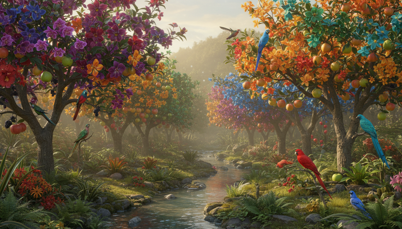 découvrez les arbres fruitiers hybrides à fleurs, des trésors rares pour embellir vos jardins tout en attirant naturellement une multitude d’oiseaux, sans besoin de mangeoires.