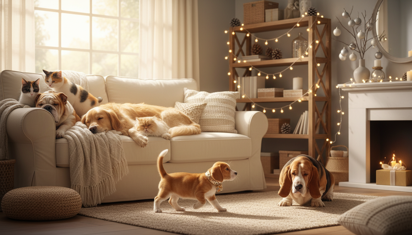 découvrez des clichés irrésistibles de chats et chiens pour bien démarrer l'année avec douceur et joie.