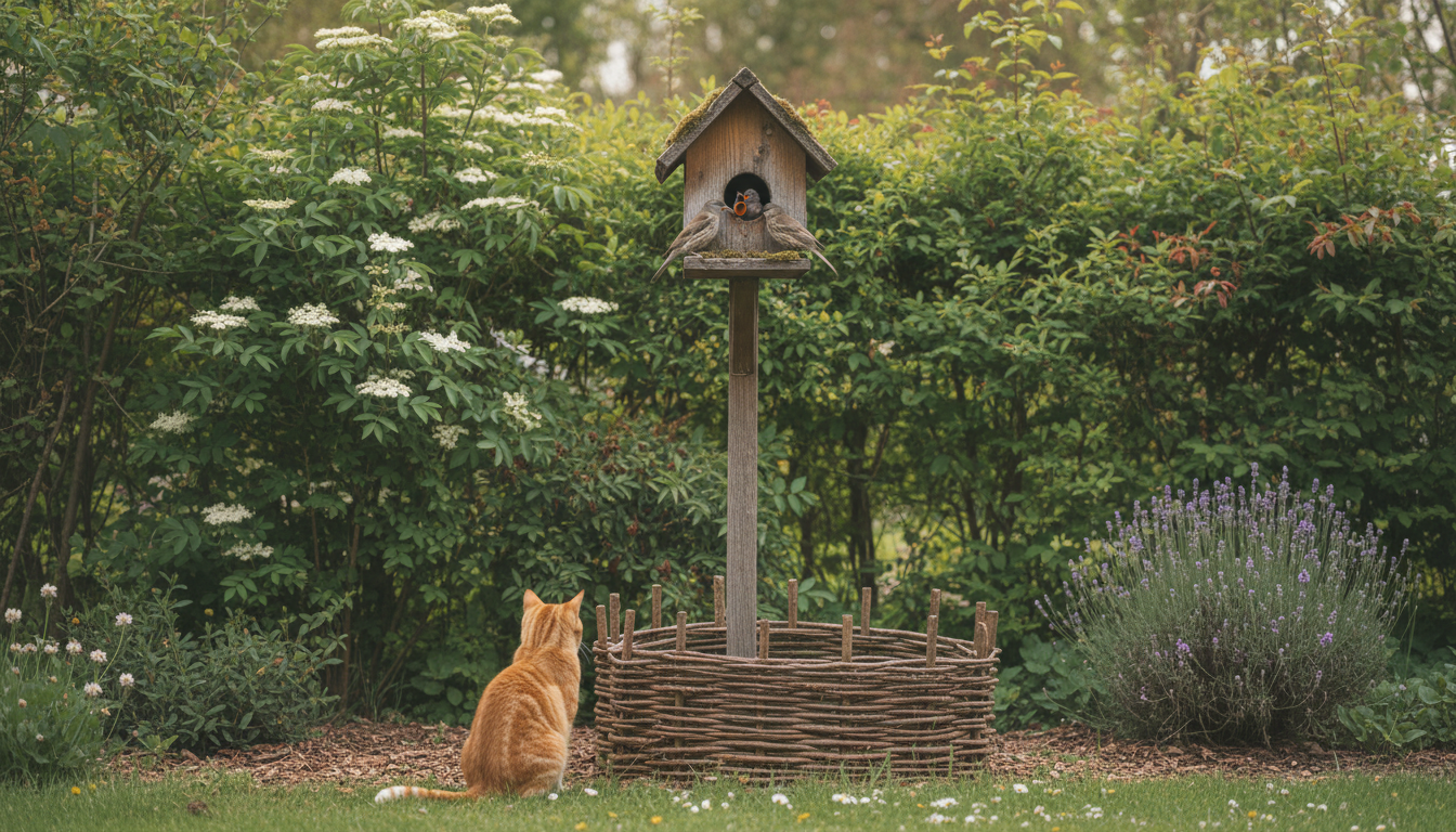 découvrez des stratégies efficaces pour protéger les nids d'oiseaux dans votre jardin contre les chats errants et favoriser un environnement sûr pour la faune locale.