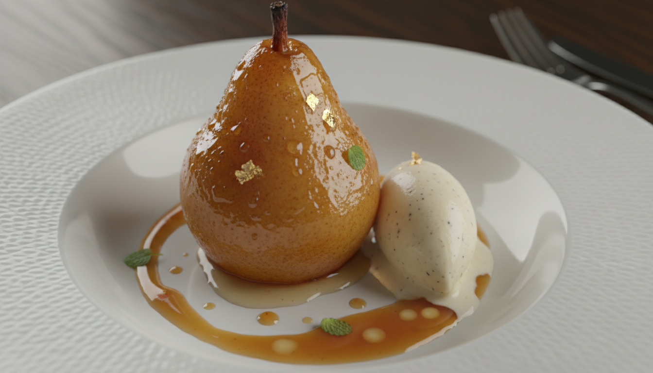 découvrez la création poire-sauce innovante qui a séduit le jury et permis de décrocher le titre de champion de france du dessert 2026.