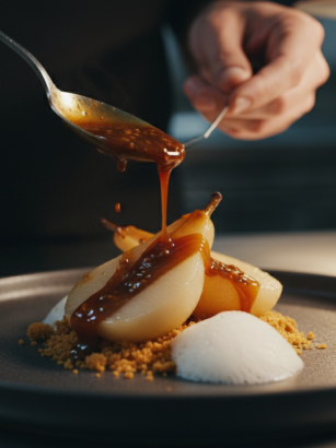 découvrez la création poire-sauce innovante qui a conquis le jury et remporté le titre de champion de france du dessert 2026, une alliance parfaite de saveurs et de créativité.