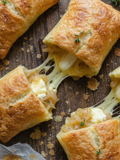 découvrez notre recette gourmande de chaussons au fromage fondant et confit d’oignon, un délice à savourer sans attendre pour régaler vos papilles.