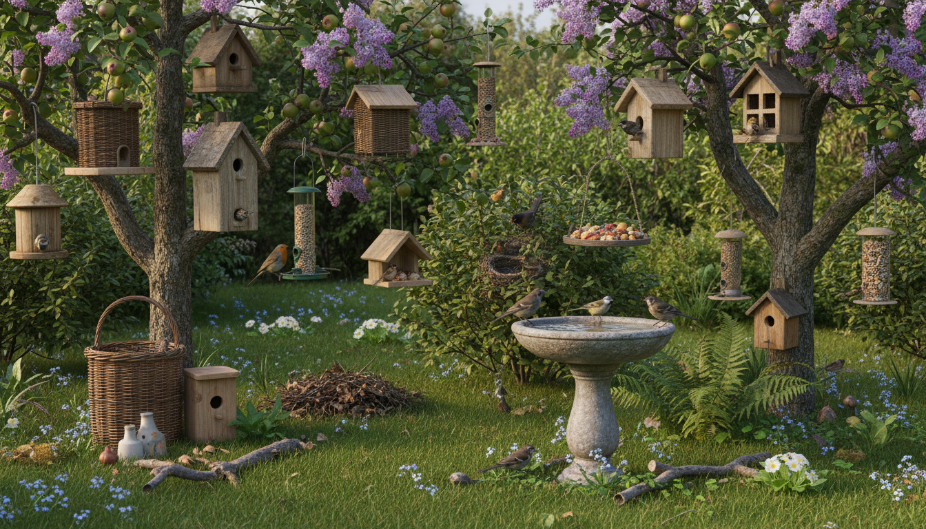 Comment soutenir efficacement nos oiseaux des jardins pendant la saison de reproduction ?
