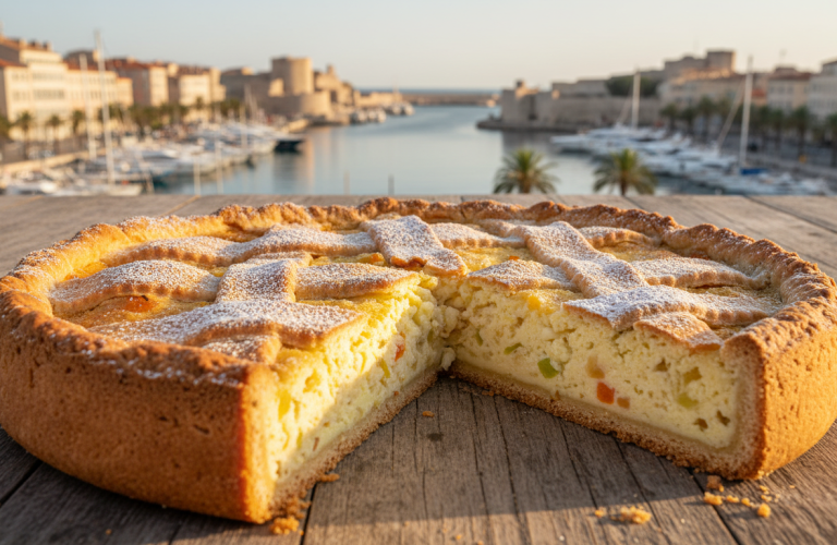 savourez la pastiera napolitaine authentique chez emilio à marseille, un délice traditionnel sucré à ne pas manquer.