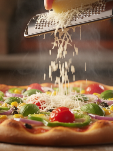 savourez une pizza aux légumes marinés sublimée par le parmigiano reggiano, pour une explosion gourmande de saveurs et de couleurs qui ravira vos papilles.