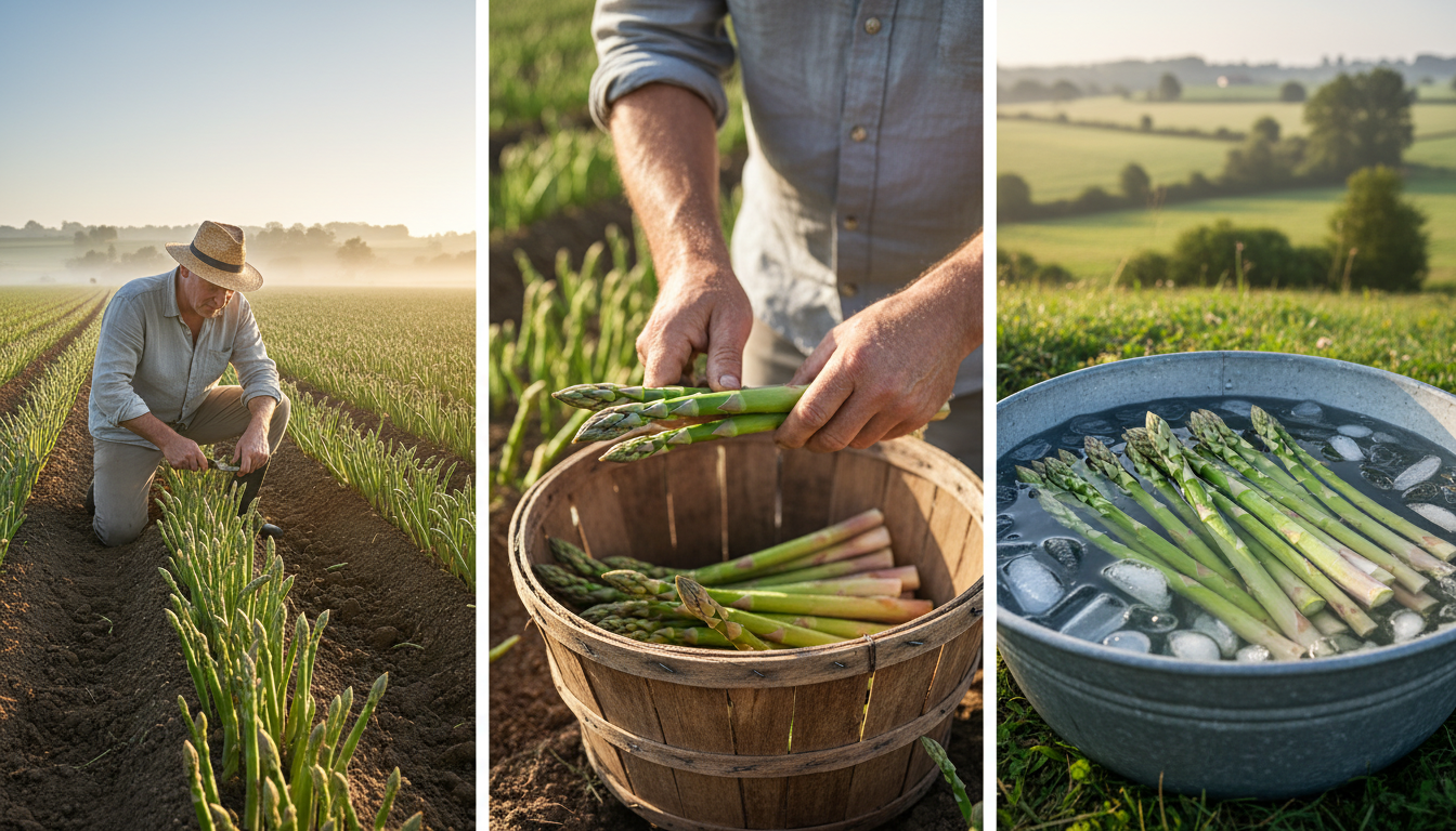 découvrez les étapes essentielles pour récolter l’asperge parfaite dans le loudunais, du lever du jour à l’immersion glacée, pour une saveur authentique et fraîche.