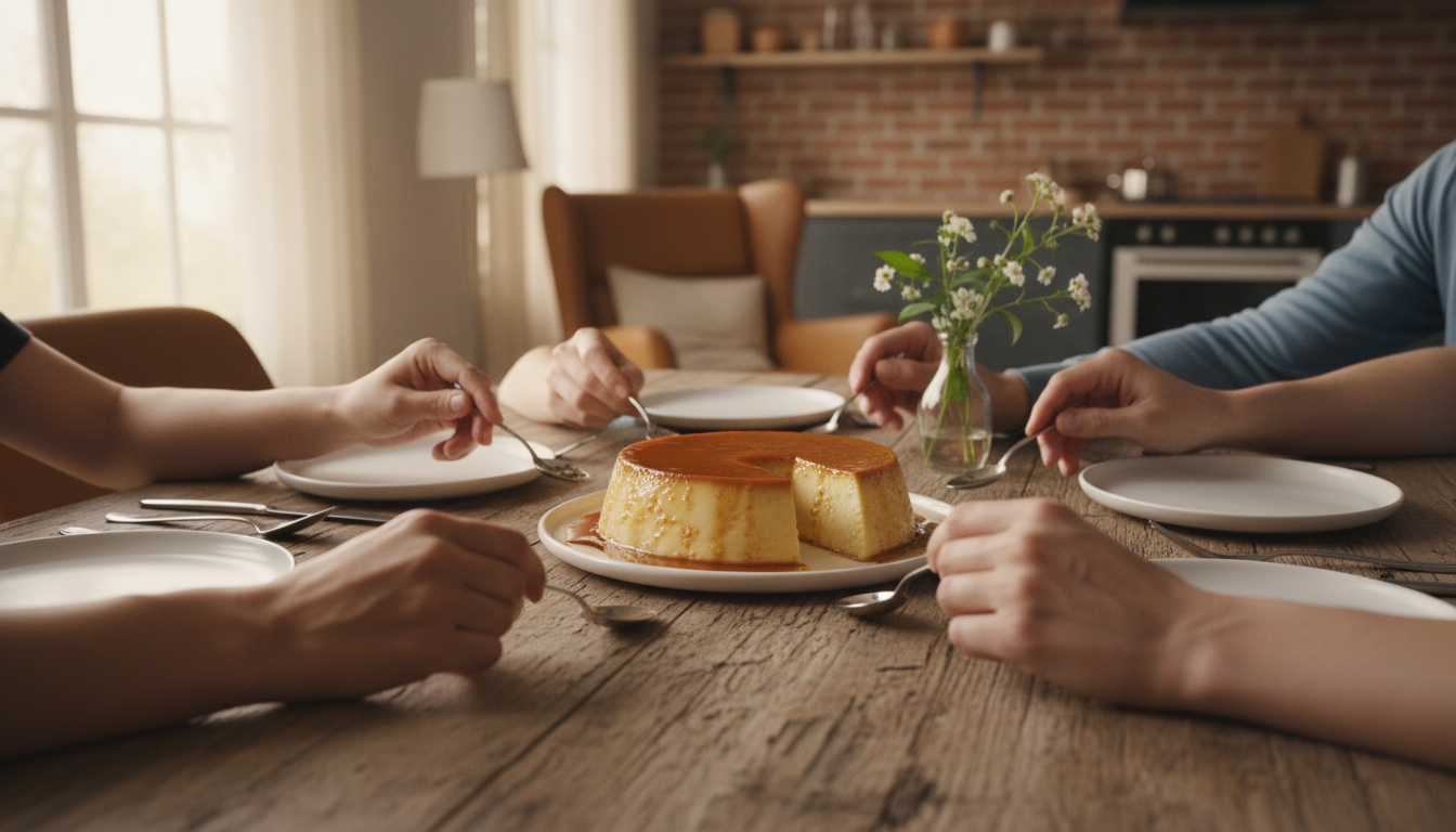 découvrez le flan maison, un dessert traditionnel revisité qui rassemble famille et amis autour de moments chaleureux et gourmands.