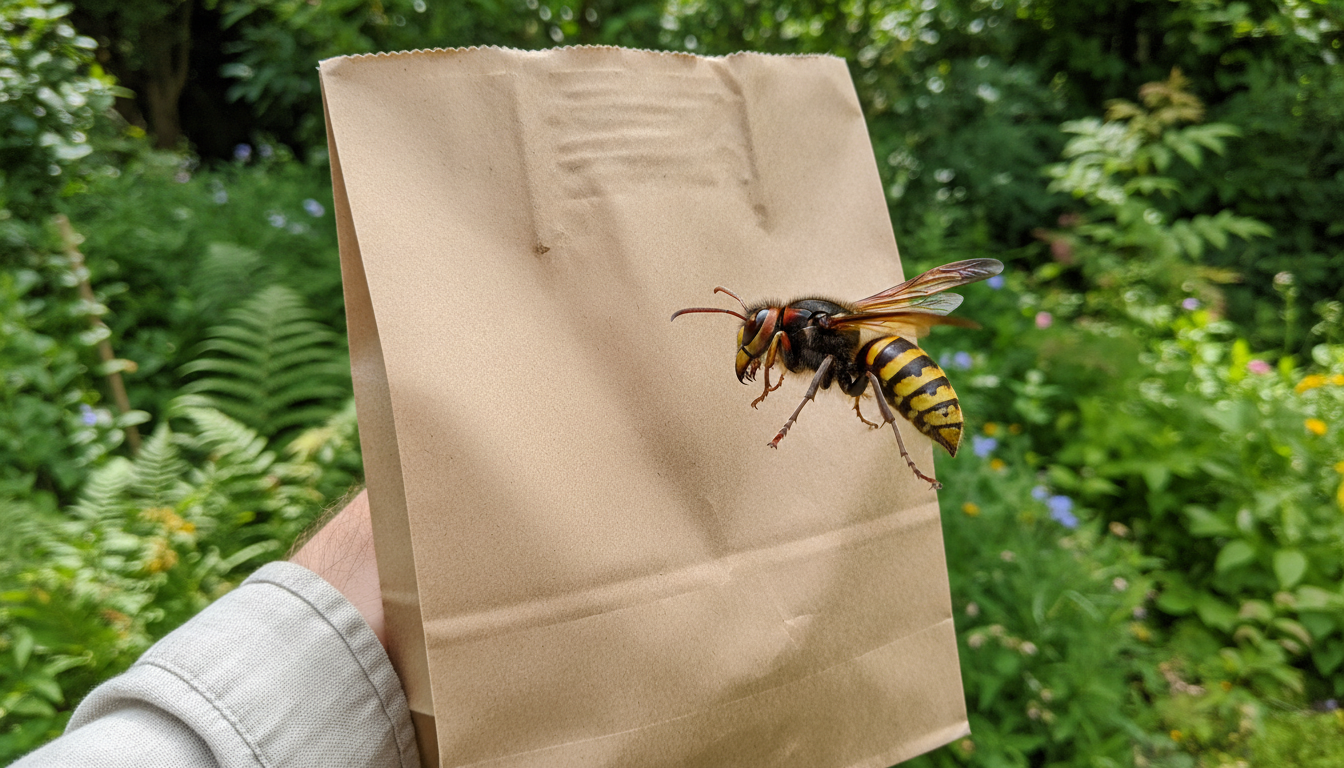 découvrez si un simple sac en papier kraft est vraiment efficace pour se protéger des frelons asiatiques et comment l'utiliser correctement pour assurer votre sécurité.