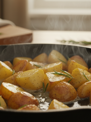 découvrez comment ajouter cet ingrédient aux pommes de terre en cuisson pour révéler des saveurs intenses, un arôme délicieux et une texture fondante irrésistible.