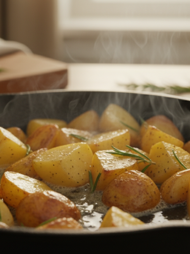 découvrez comment ajouter cet ingrédient aux pommes de terre en cuisson pour révéler des saveurs intenses, un arôme délicieux et une texture fondante irrésistible.