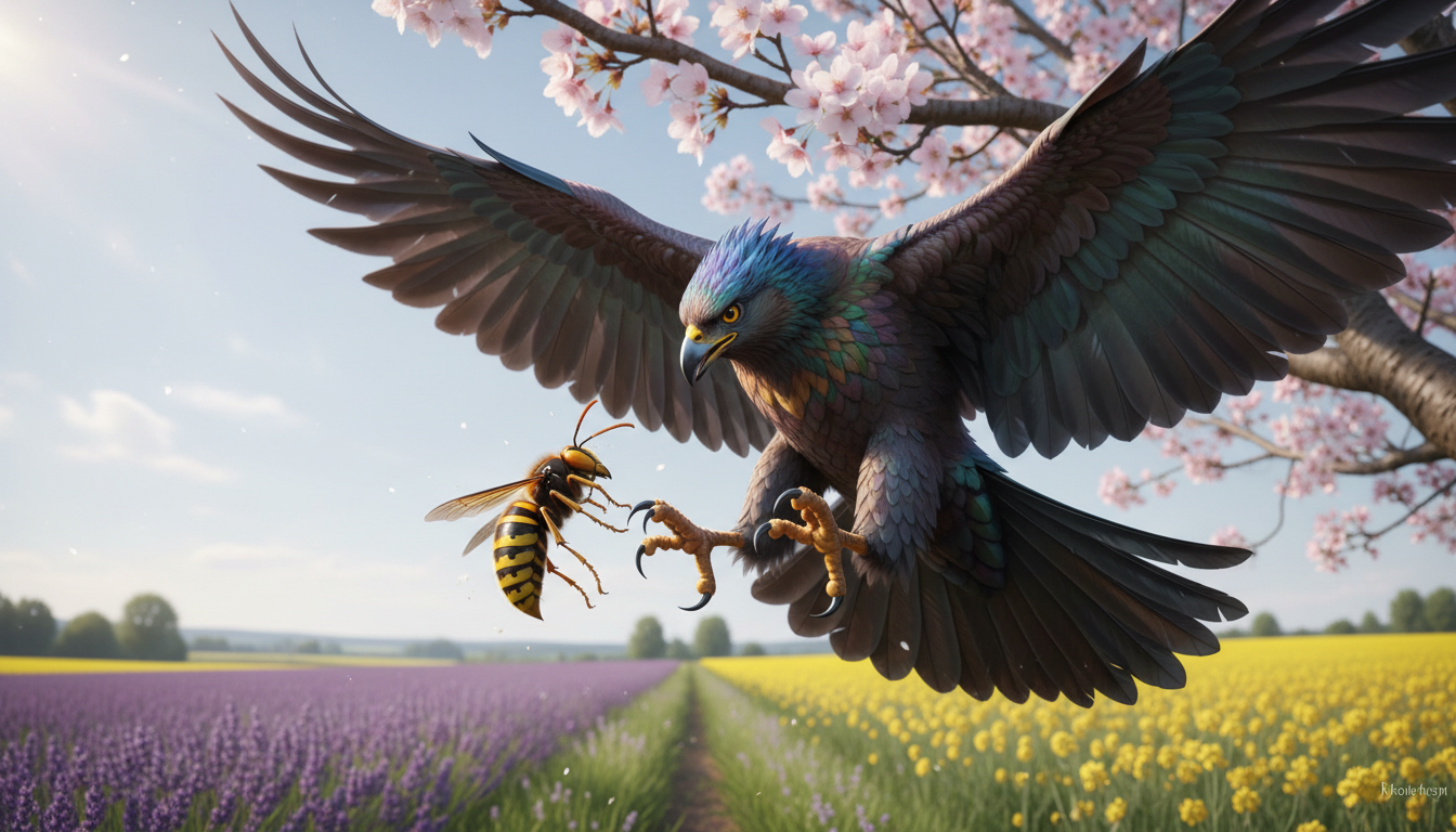découvrez le gardien ailé d'avril, un oiseau qui revient chaque printemps en france pour éliminer les frelons avec une précision impressionnante, assurant un équilibre naturel.