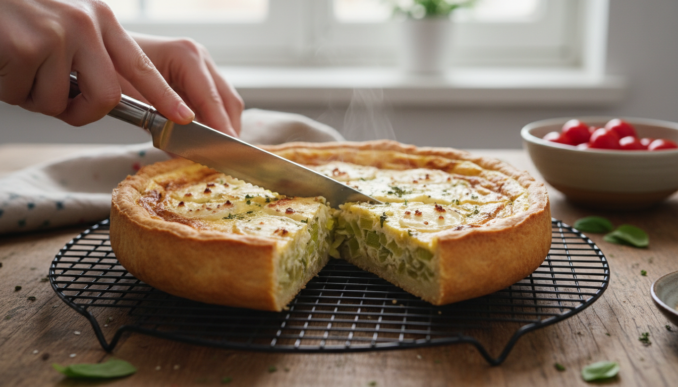découvrez comment enlever la pâte de votre quiche poireaux-chèvre a transformé notre recette en une révélation gustative, pour des saveurs plus légères et surprenantes.