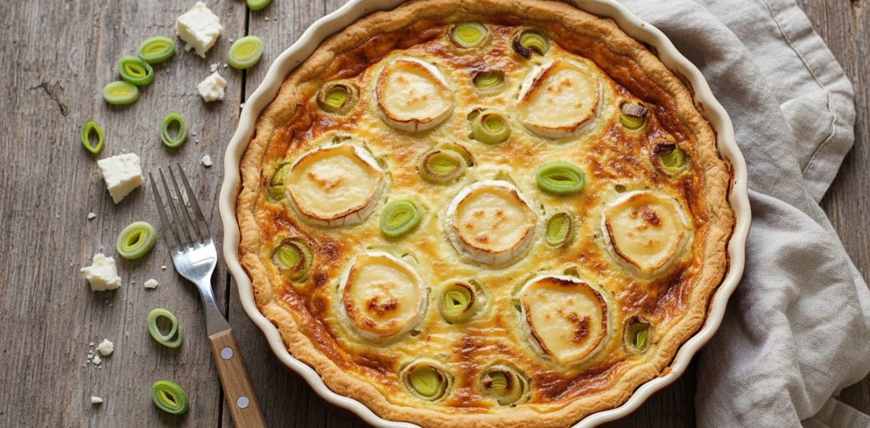 découvrez comment j'ai transformé ma quiche poireaux-chèvre en retirant la pâte, une révélation gustative surprenante qui a révolutionné nos habitudes culinaires.