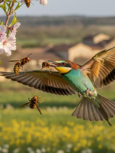 découvrez l'oiseau nettoyeur qui revient chaque avril en france pour éliminer les frelons avec une efficacité exceptionnelle, une solution naturelle pour lutter contre ces nuisibles.