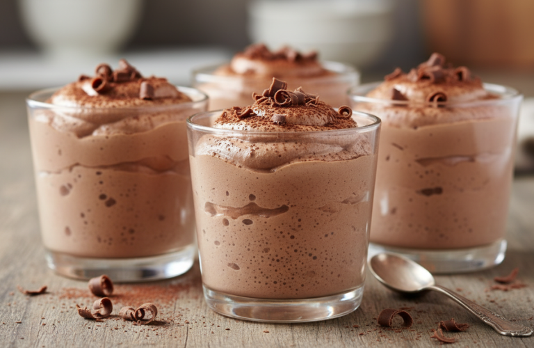 découvrez notre recette de mousse au chocolat légère, rapide, économique et délicieusement simple à préparer pour un dessert gourmand et sain.