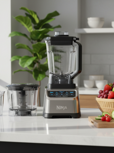 découvrez le ninja detect power blender processor pro 3-en-1, la fusion idéale de puissance exceptionnelle et polyvalence pour toutes vos préparations culinaires. un appareil performant qui simplifie votre cuisine au quotidien.