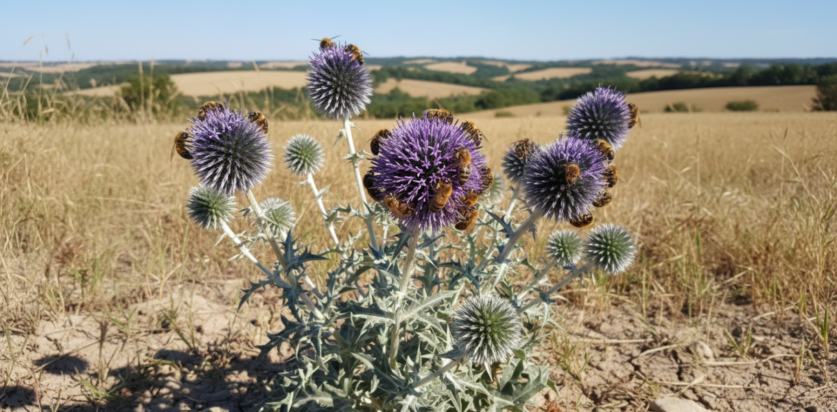 découvrez la nouvelle plante résistante à la sécheresse qui charme les abeilles et soutient les apiculteurs du loudunais dans la préservation de leurs ruches.