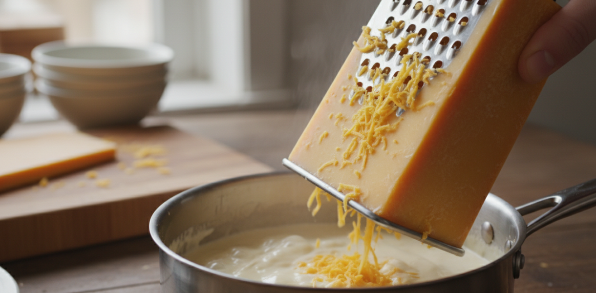 découvrez notre recette savoureuse de pâtes onctueuses au cheddar fondant, un plat réconfortant et gourmand à essayer sans tarder pour un repas réussi.