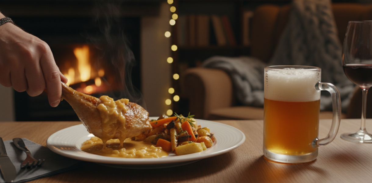 découvrez notre recette facile de poulet fondant au maroilles, un plat savoureux et généreux qui ravira vos papilles. parfait pour un repas chaleureux et gourmand.
