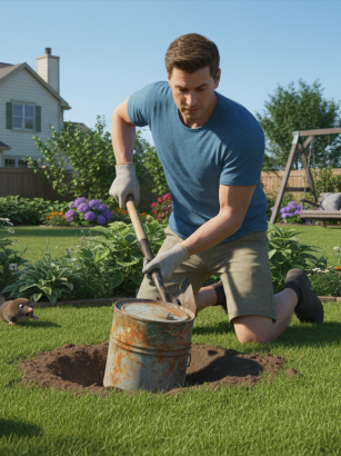 découvrez pourquoi les taupes évitent désormais ce jardin après que son propriétaire ait enterré un objet surprenant, habituellement jeté à la poubelle, et comment cela peut protéger votre espace extérieur.